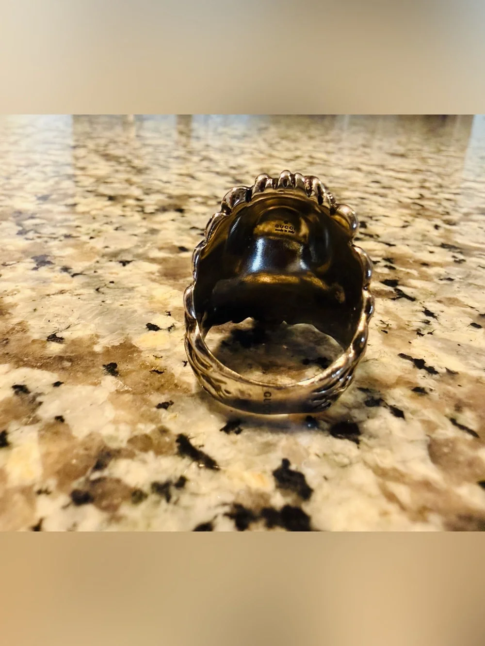 Gucci lion ring